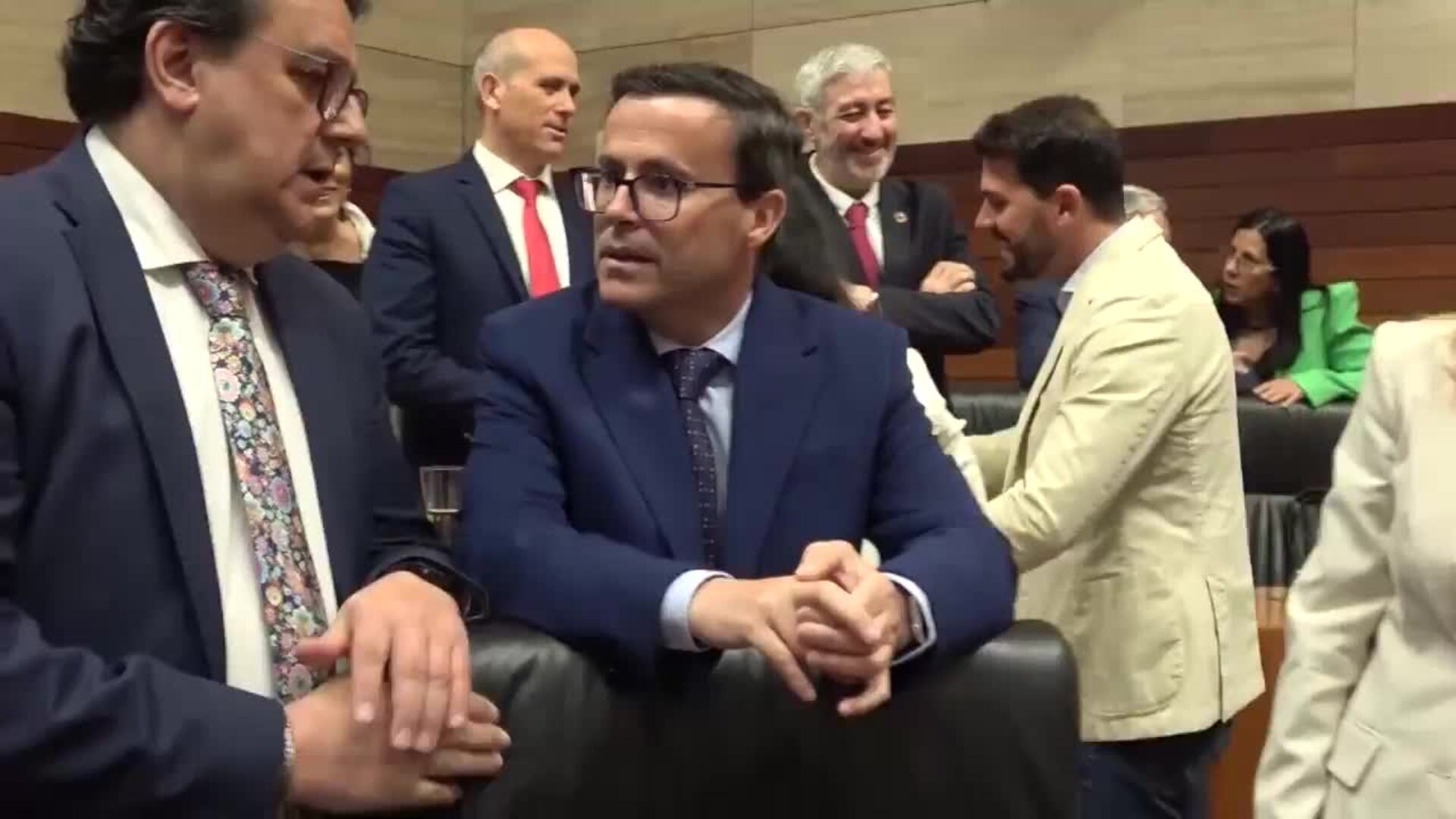Miguel Angel Gallardo estrena escaño en la Asamblea de Extremadura