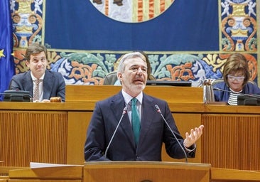 Azcón: «Las pinturas de Sijena ya viajaron de Barcelona a Londres y Nueva York cuatro veces, así que ahora técnicamente es posible»