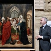 Imagen - El presidente aragonés se compromete a exhibir en el Real Monasterio de Santa María de Sijena la totalidad de las obras devueltas