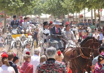 'Día del Caballo' en la Feria: un paseo desde los Jardines de la Victoria