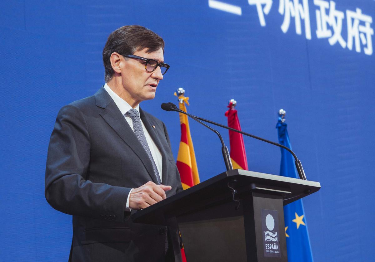 El presidente catalán durante su visita a Japón y Corea del Sur.