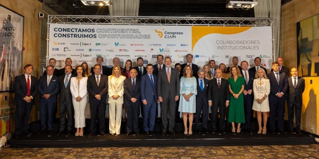 El Rey Felipe VI se reúne con empresarios iberoamericanos con motivo del VIII Congreso del CEAPI