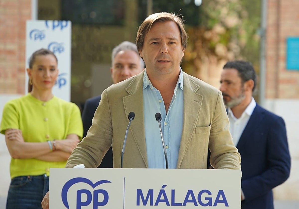 Antonio Repullo, en un acto este viernes en Málaga