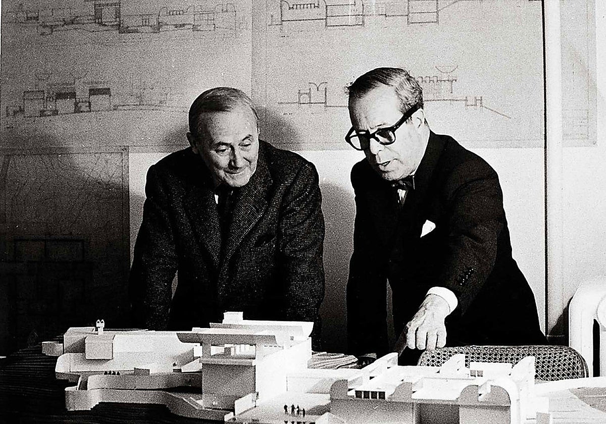 Joan Miró y Josep Lluís Sert