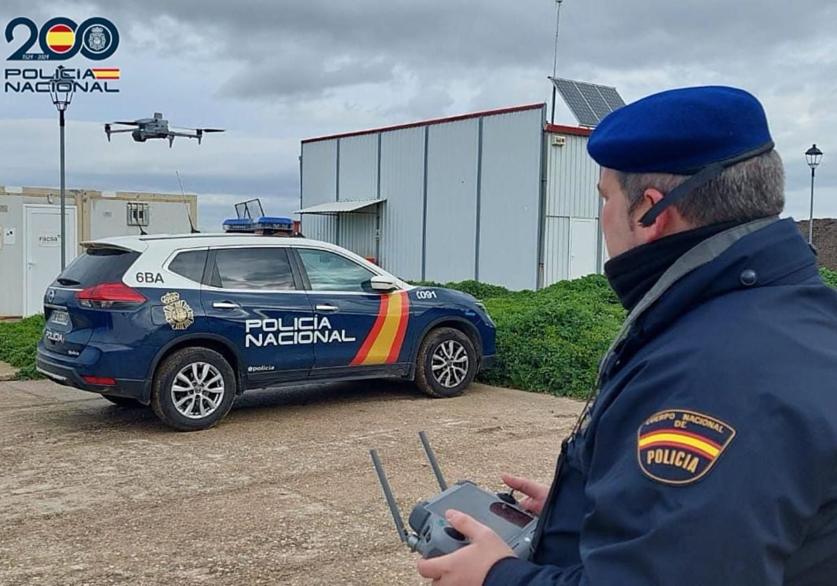 Denunciado el piloto de un dron por sobrevolar Ávila sin autorización en una zona declarada de emergencia