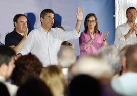 El PP valenciano arropa a Mazón tras aprobar los presupuestos