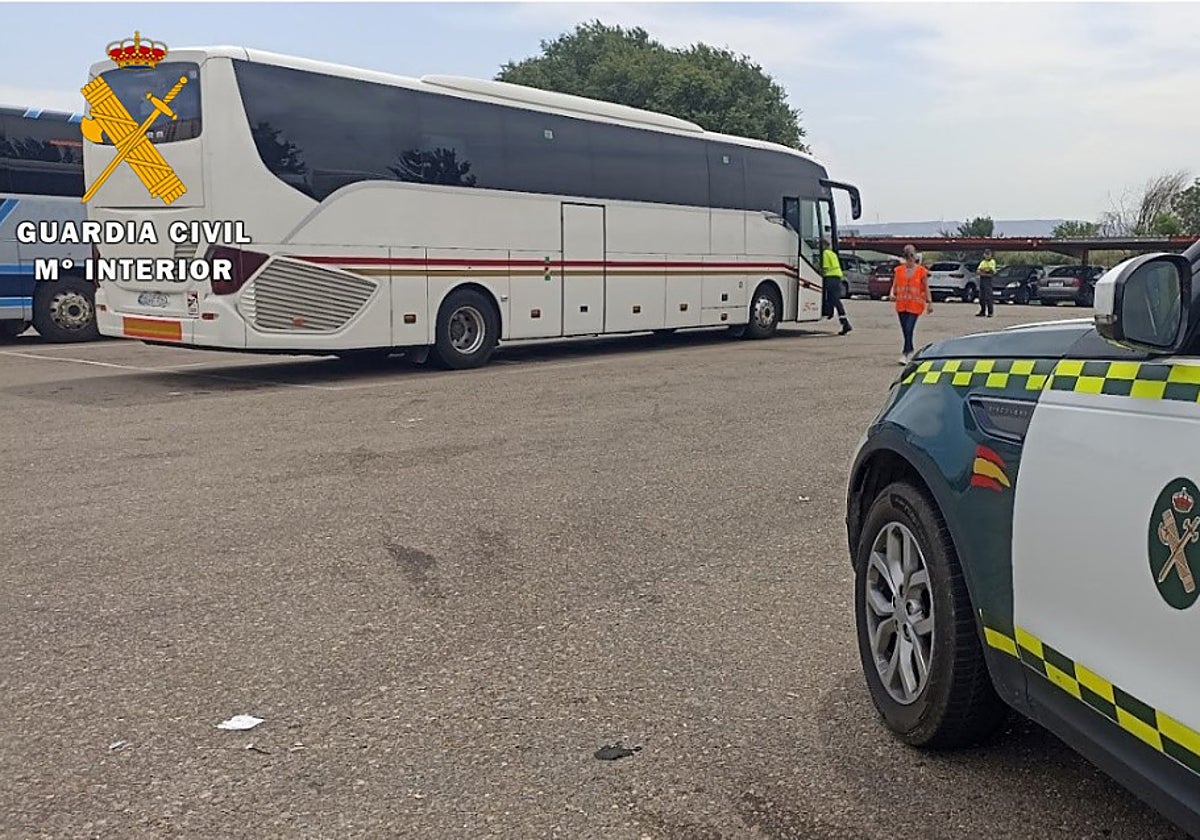 Imagen de archivo de un control de la Guardia Civil