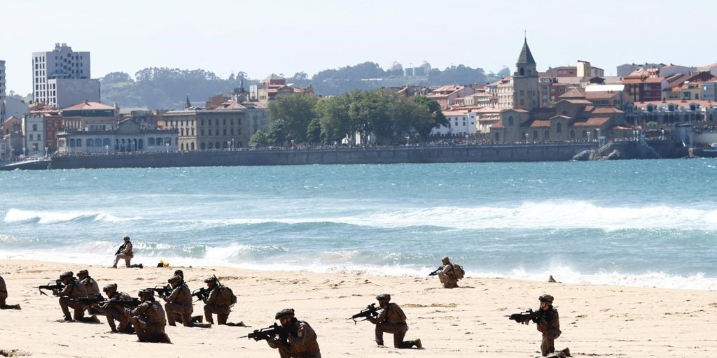 Exhibición militar en Canarias con la vista puesta en Sahel