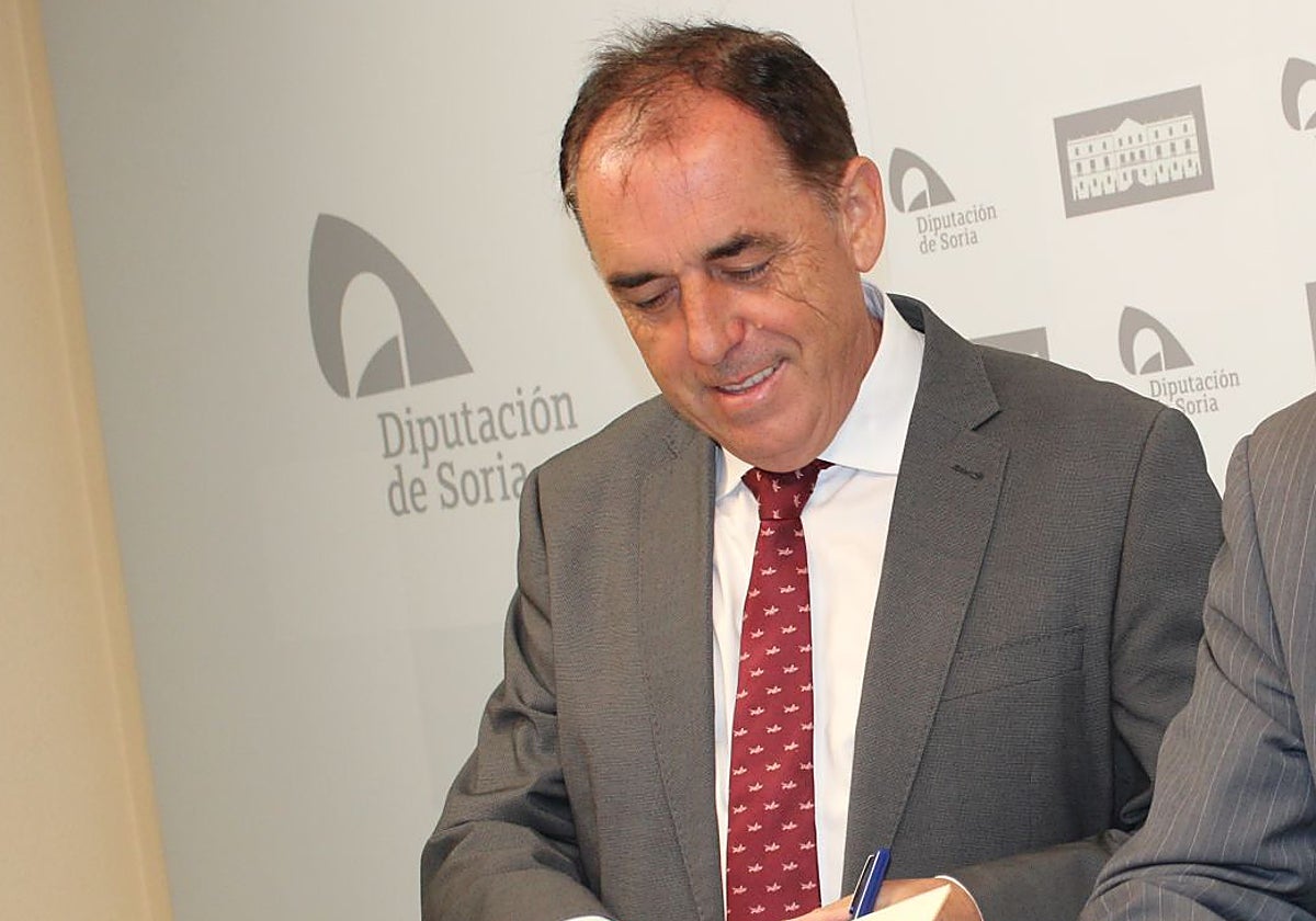 Imagen de archivo del presidente de la Diputación de Soria, Benito Serrano