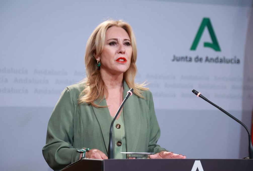 La consejera portavoz de la Junta, Carolina España