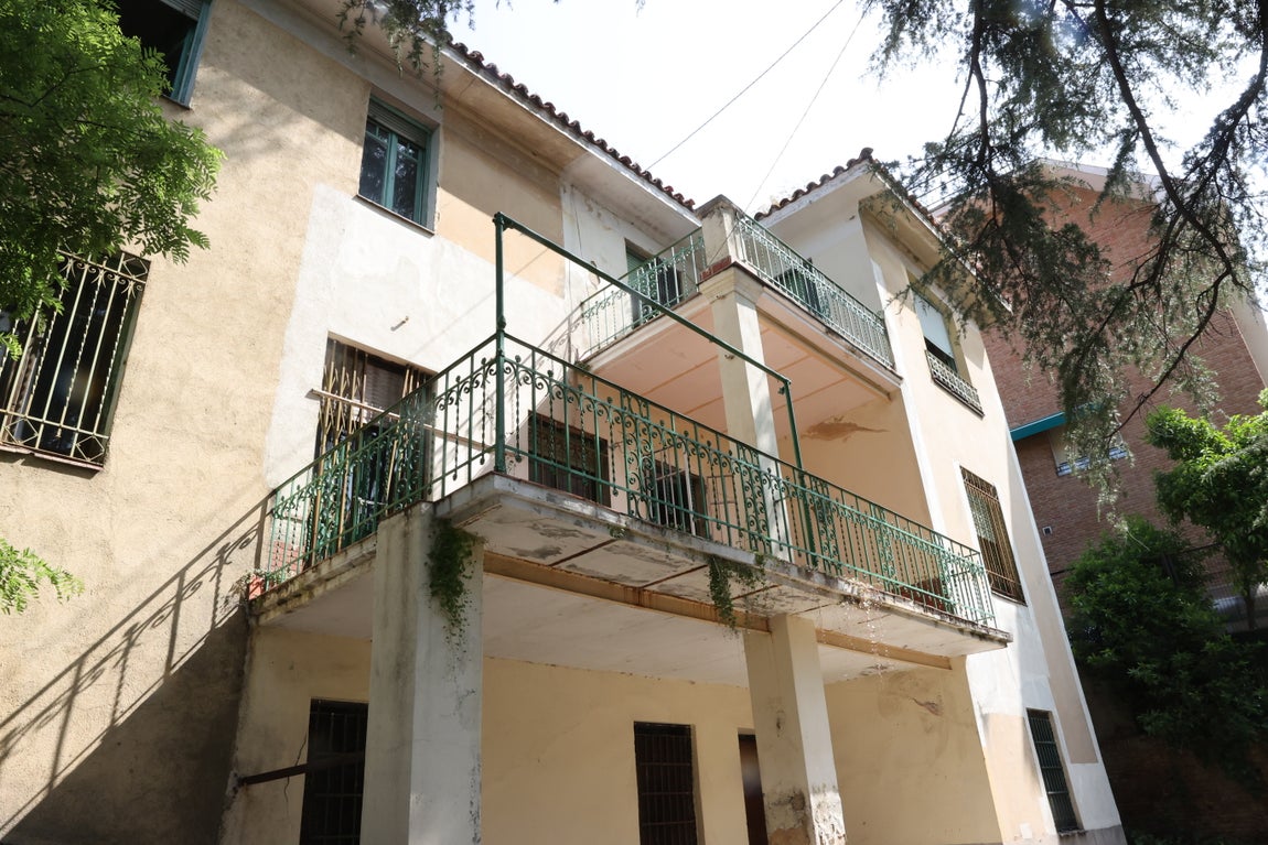 Una de las fachadas de la que fue casa de Vicente Aleixandre.
