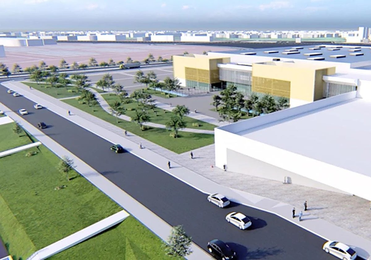 Recreación de la futura ampliación de Ifema proyectada en 2019