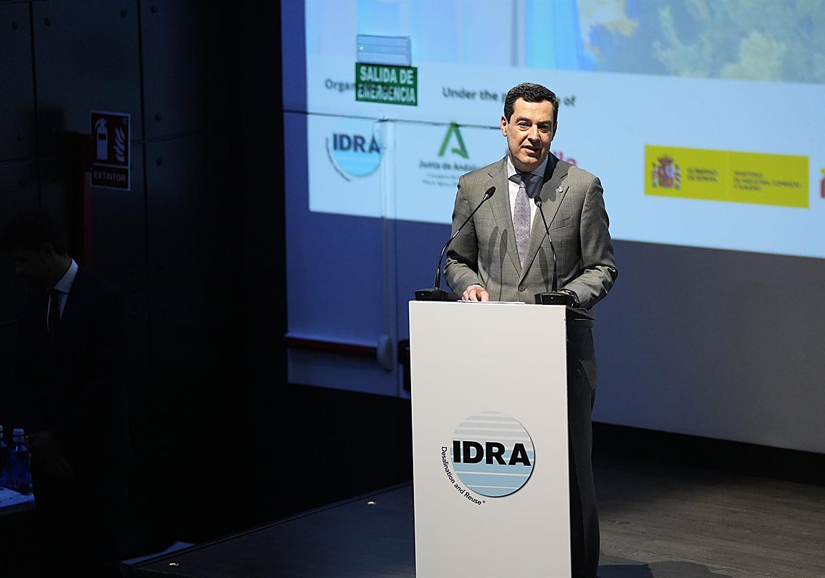Moreno, en la inauguración del congreso de IDRA en Sevilla