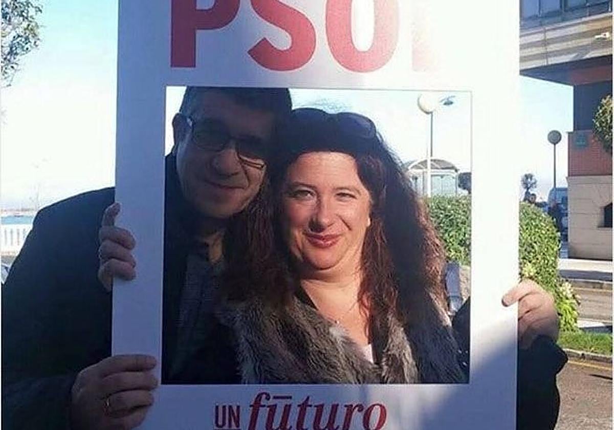 Patxi Lóez y Leire Díez, supuesta 'fontanera' del PSOE