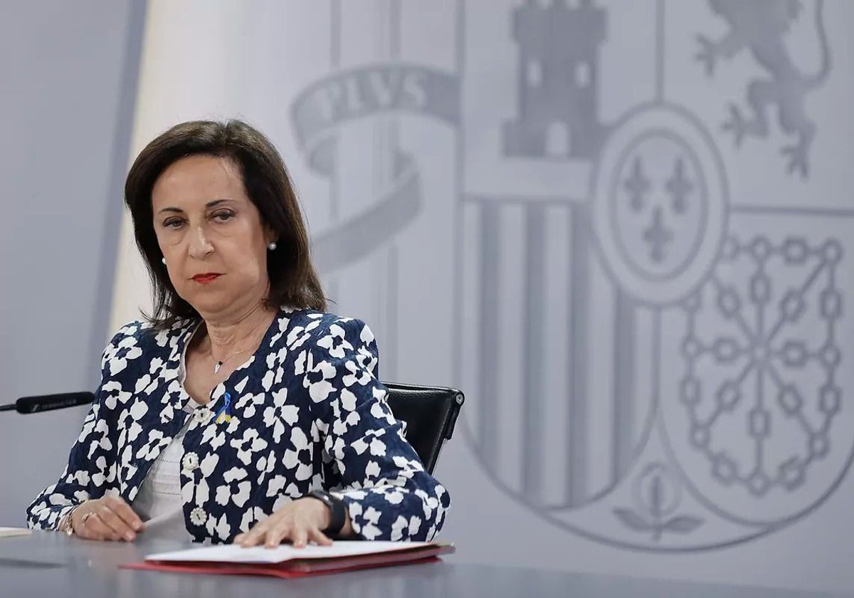 La ministra de Defensa, Margarita Robles
