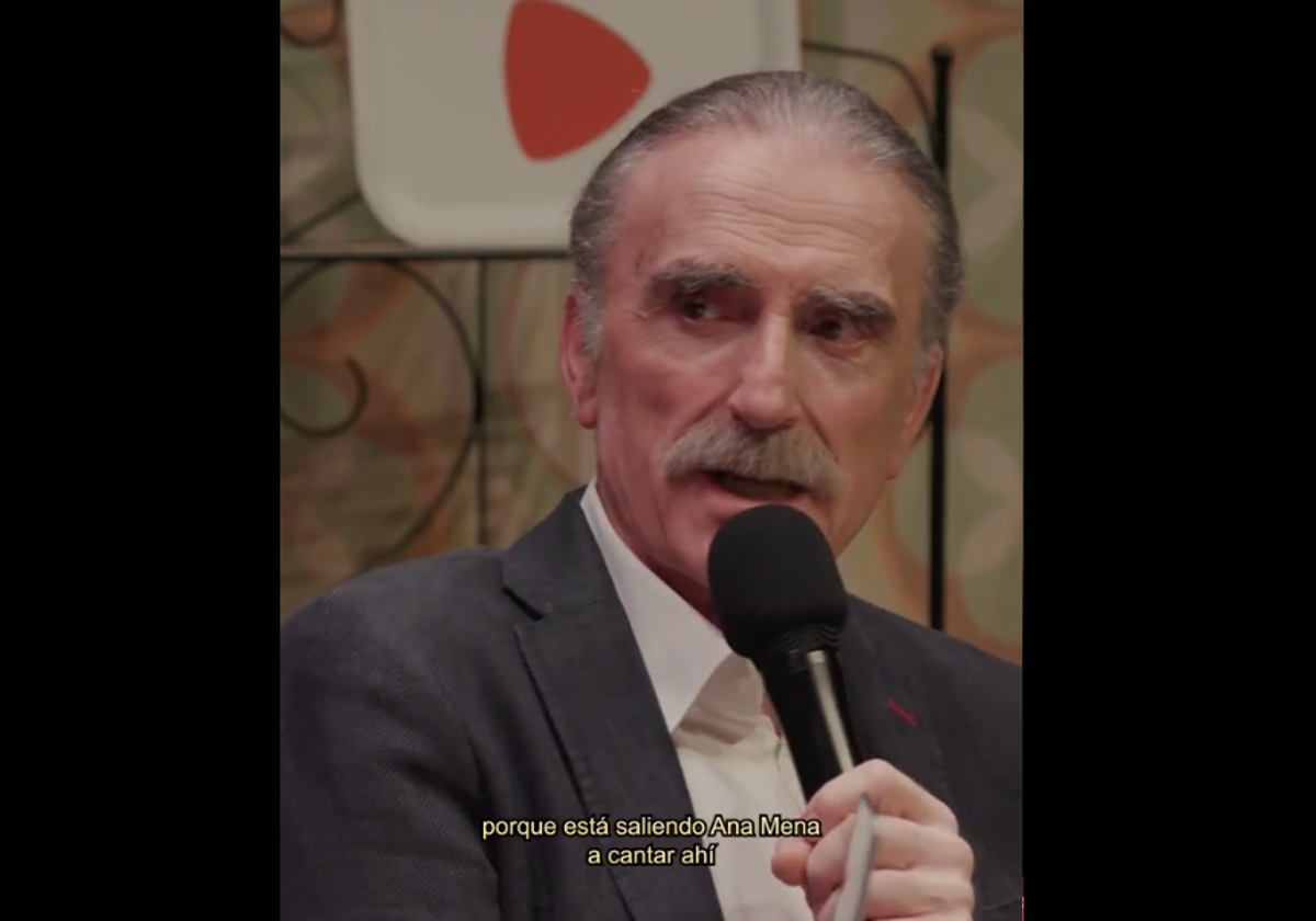 Juan y Medio en uno de los momentos del podcast