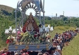 La romería de la Virgen de la Sierra en Santa Coloma de Gramanet, los lazos con Cabra que no se rompen