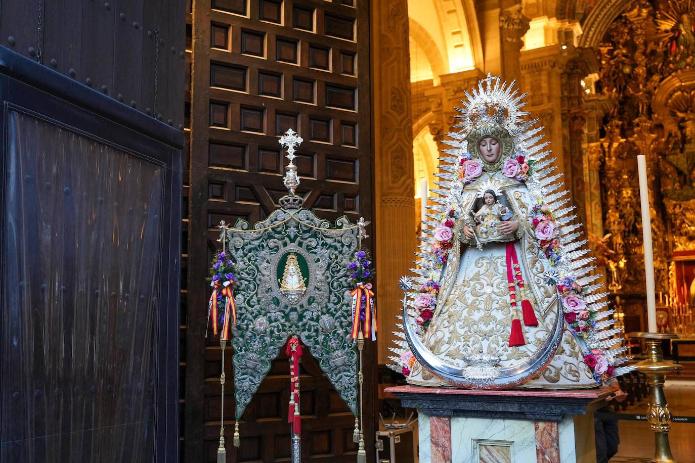 Misa de Romeros de la hermandad del Rocío de Sevilla