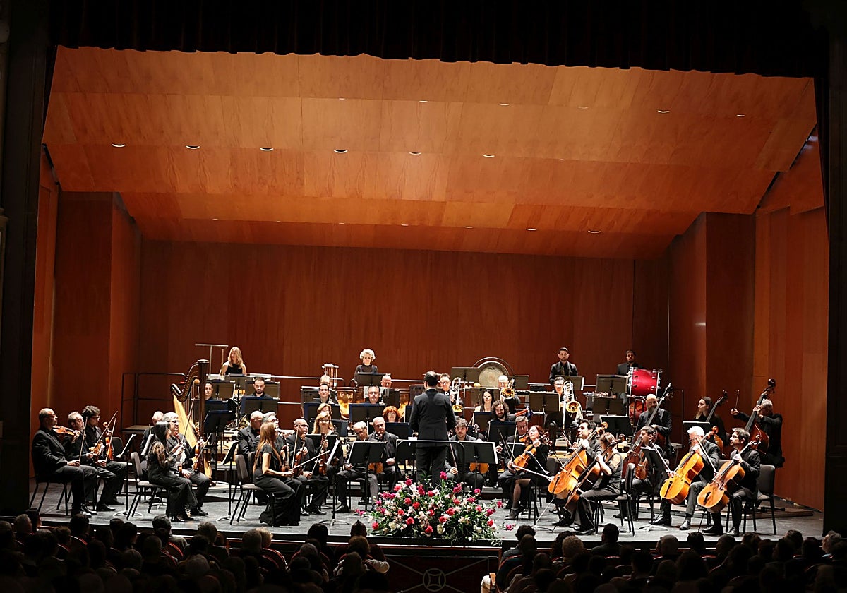 La Orquesta de Córdoba, durante un concierto
