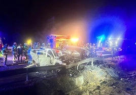 Mueren un policía y tres ladrones durante una persecución tras un robo en Málaga