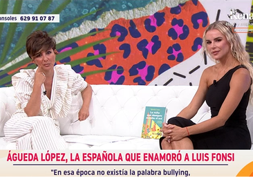 Águeda López, mujer de Luis Fonsi, se confiesa con Sonsoles: «De pequeña me hicieron mucho bullyng»