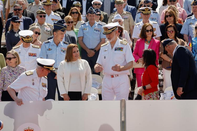 El Rey Felipe VI a su llegada a Las Palmas de Gran Canaria