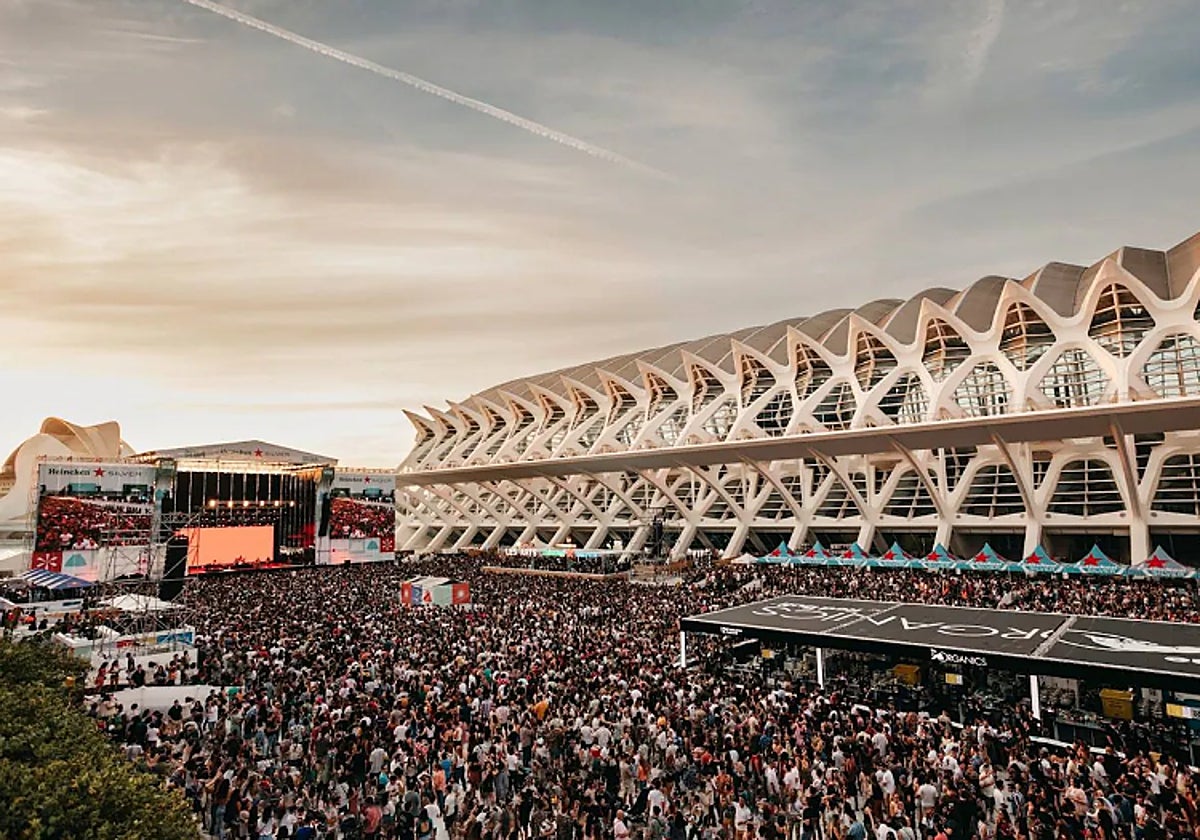 Imagen de archivo del Festival de les Arts de Valencia