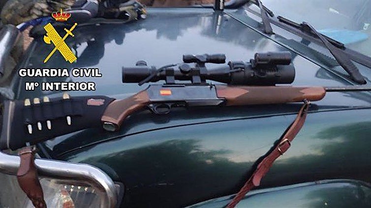 La Guardia Civil investiga a dos personas por caza furtiva en Santisteban del Puerto, Jaén