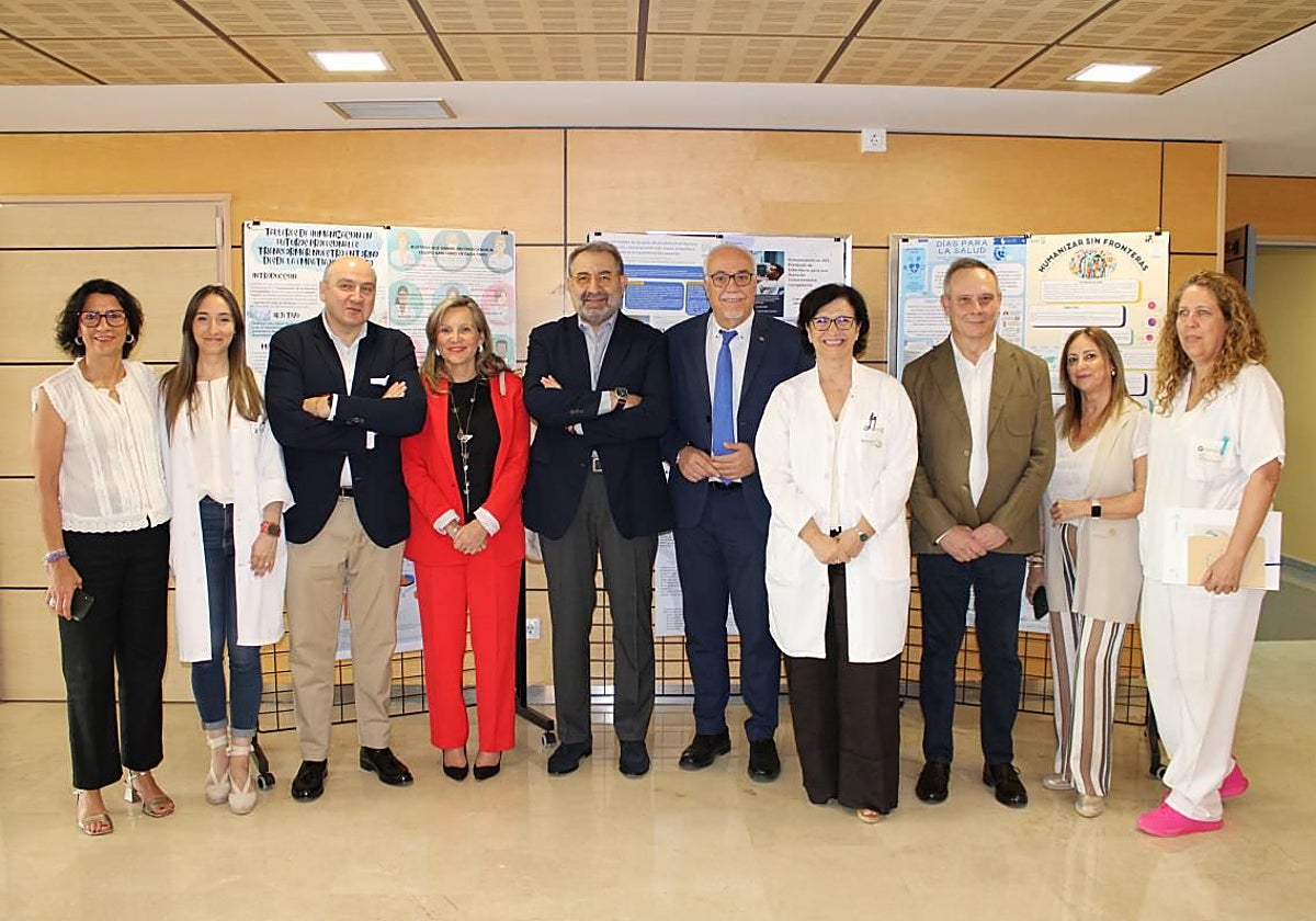 El consejero de Sanidad en la Jornada de Humanización de la Gerencia de Atención Integrada de Manzanares, en Ciudad Real