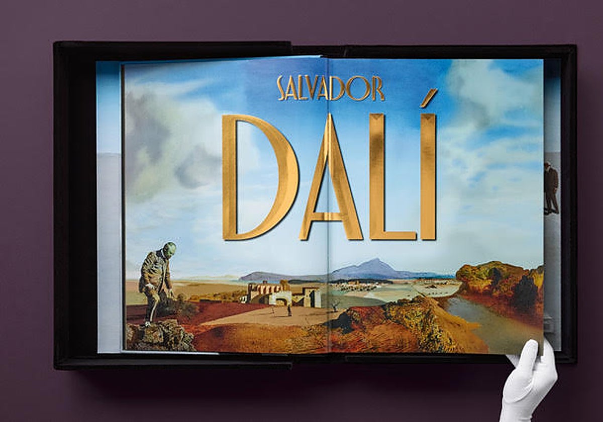 Dalí en XL, un libro abierto