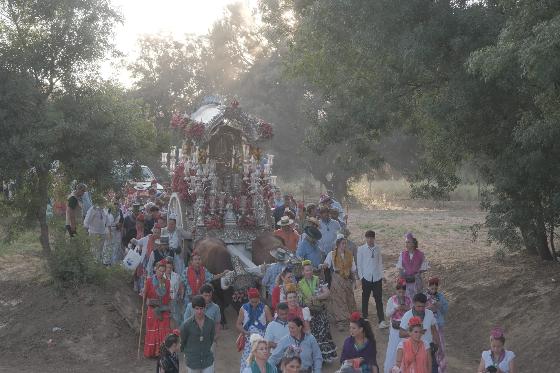 Viernes de camino, viernes de Triana en el vado de Quema