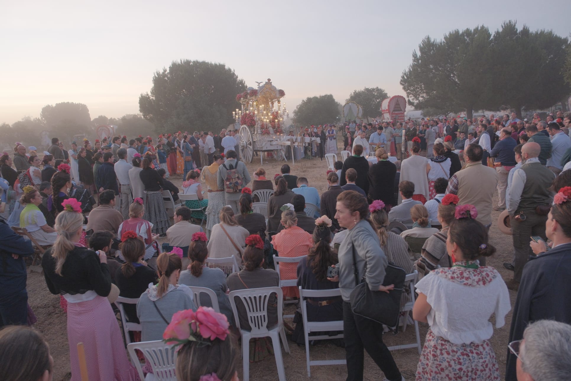 Viernes de camino, viernes de Triana en el vado de Quema