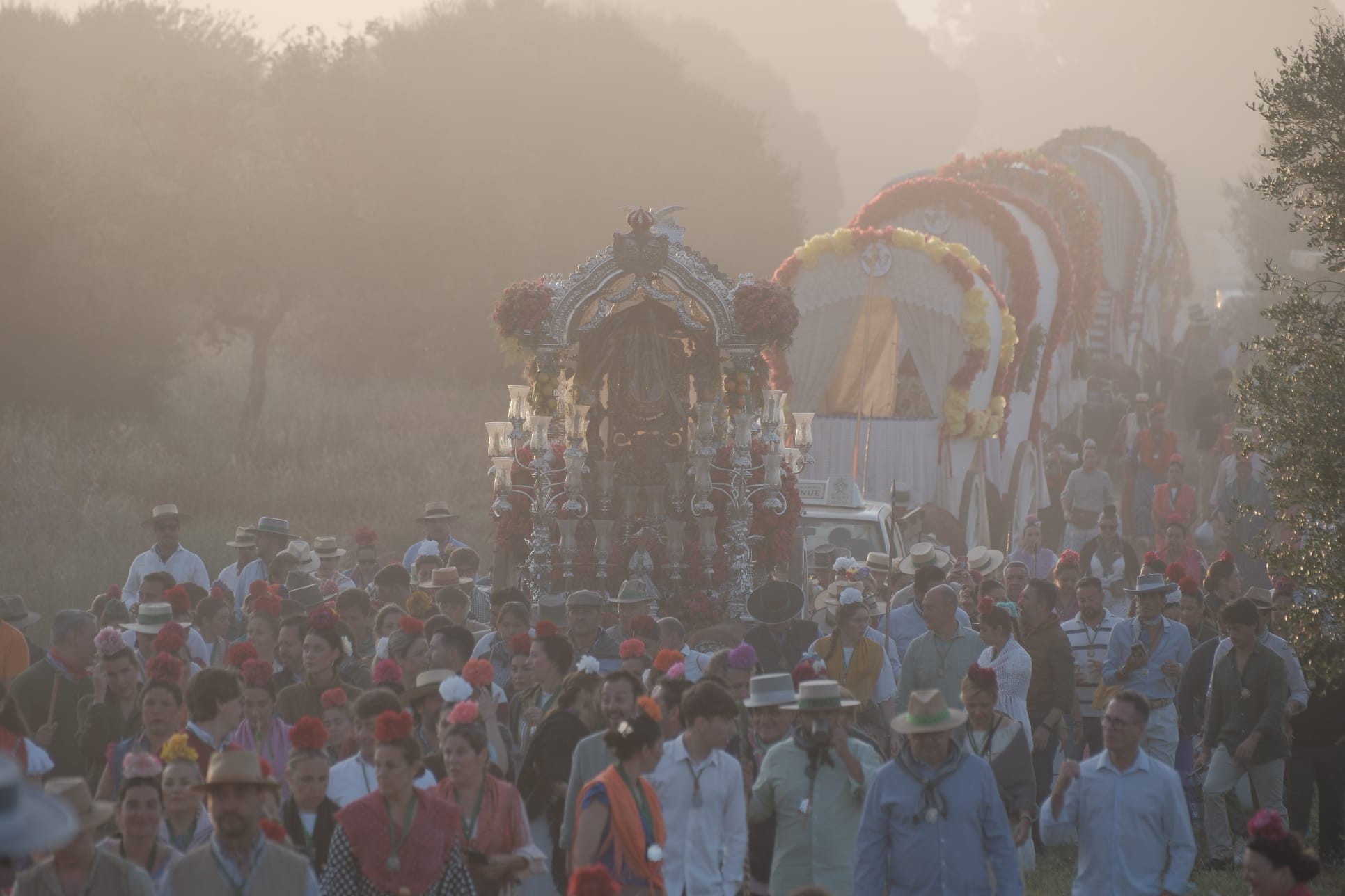 Viernes de camino, viernes de Triana en el vado de Quema