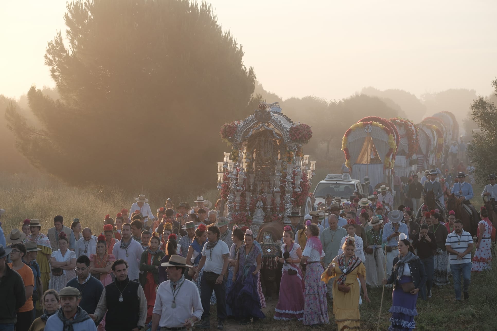 Viernes de camino, viernes de Triana en el vado de Quema