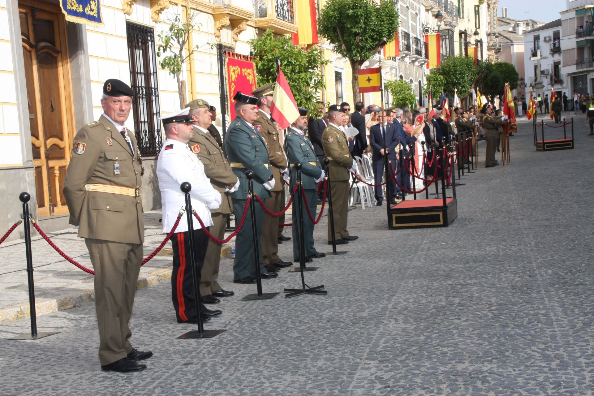 La emotiva jura de la bandera de España en Priego de Córdoba, en imágenes