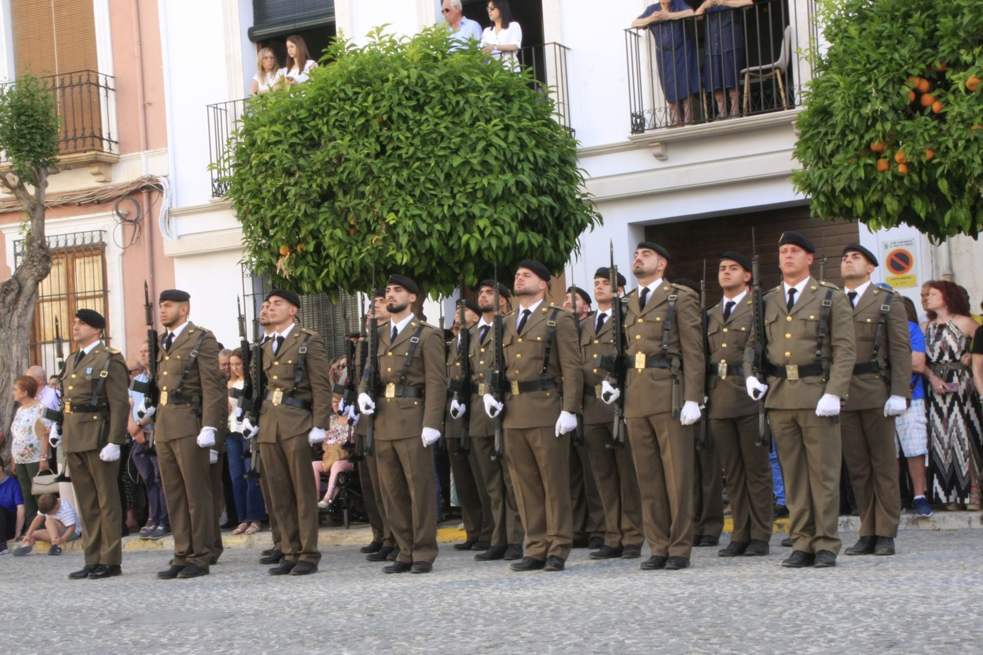 La emotiva jura de la bandera de España en Priego de Córdoba, en imágenes
