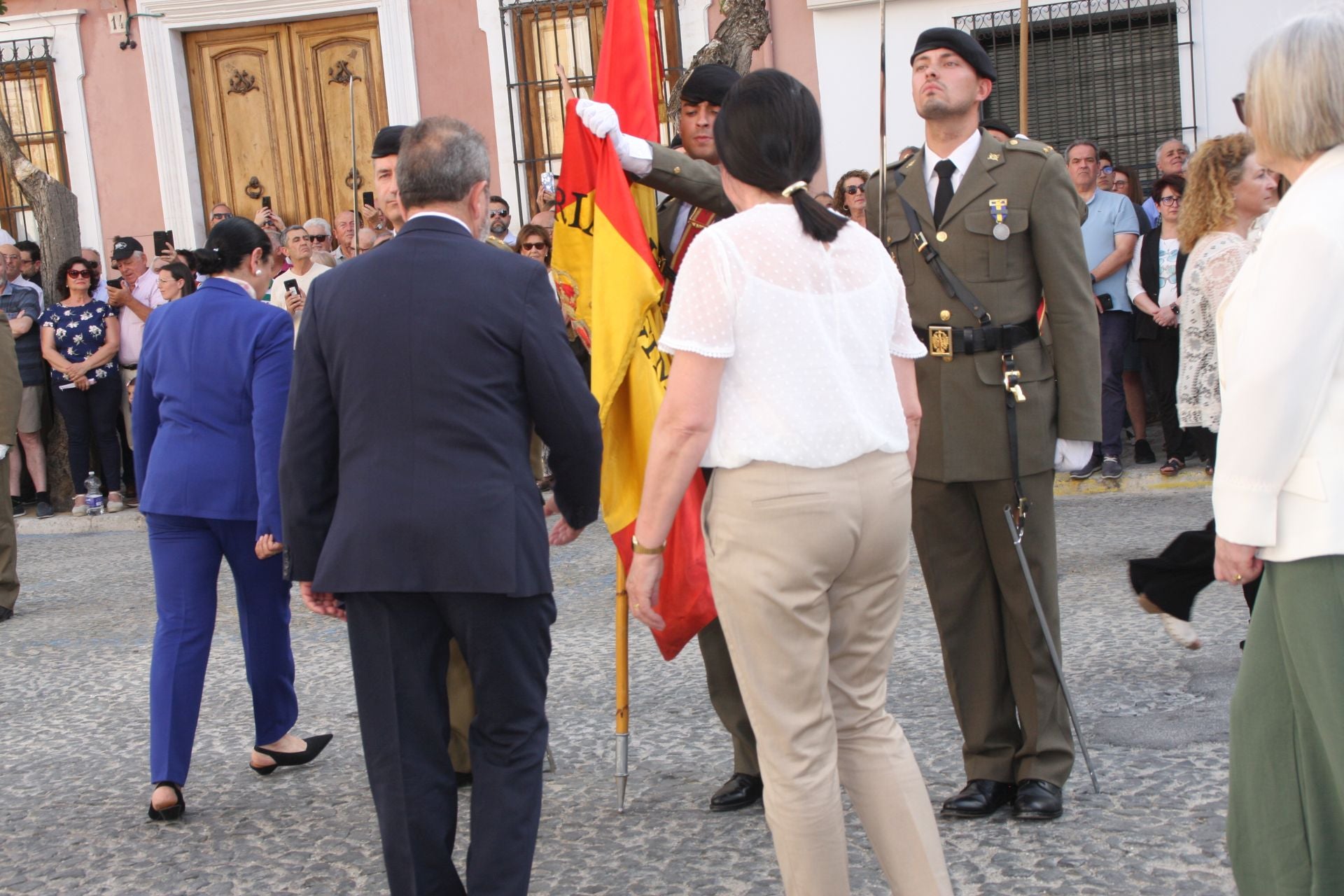 La emotiva jura de la bandera de España en Priego de Córdoba, en imágenes