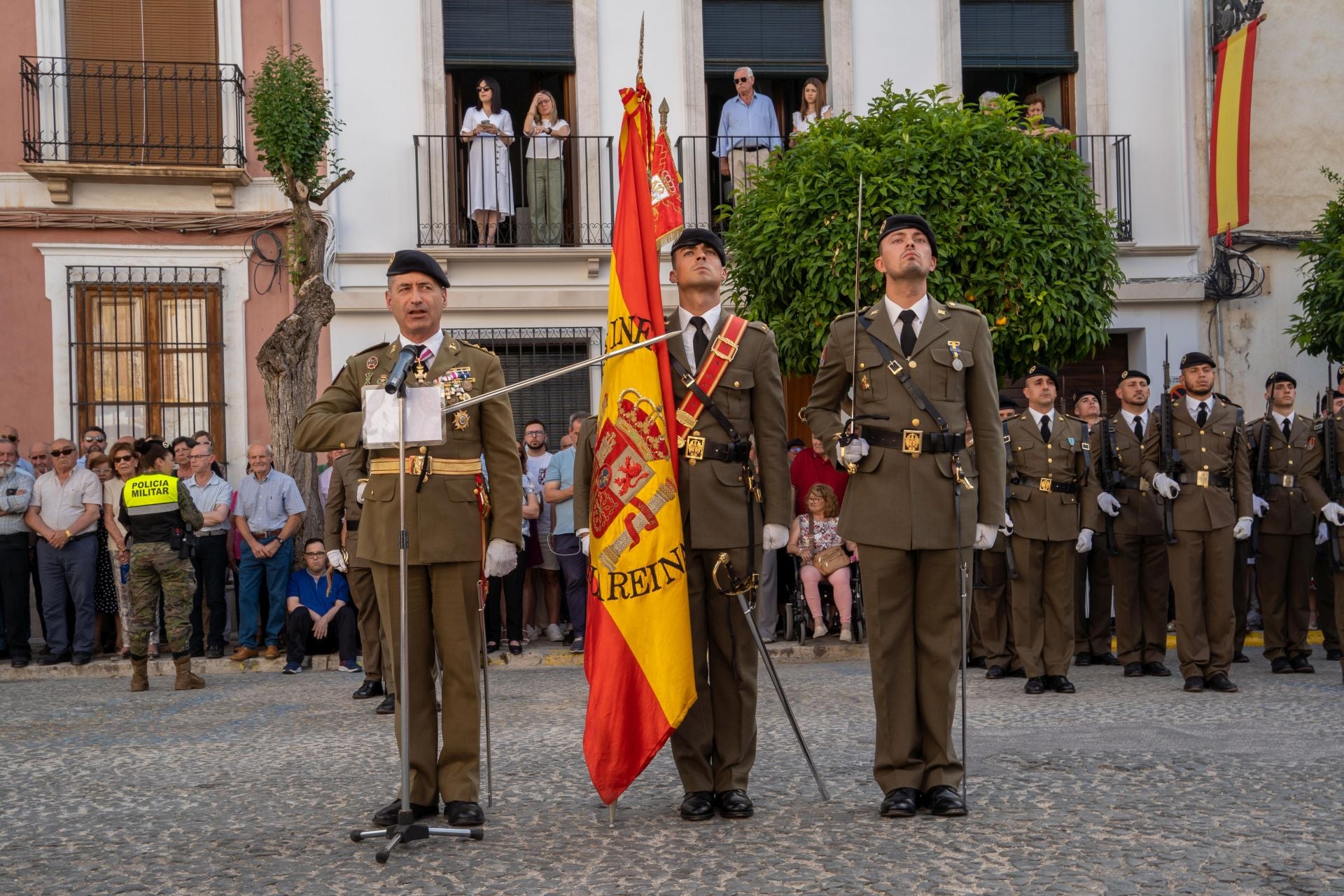 La emotiva jura de la bandera de España en Priego de Córdoba, en imágenes