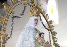 la Virgen de la Paz procesionó el Domingo de Pentecostés por el Casco histórico de Toledo