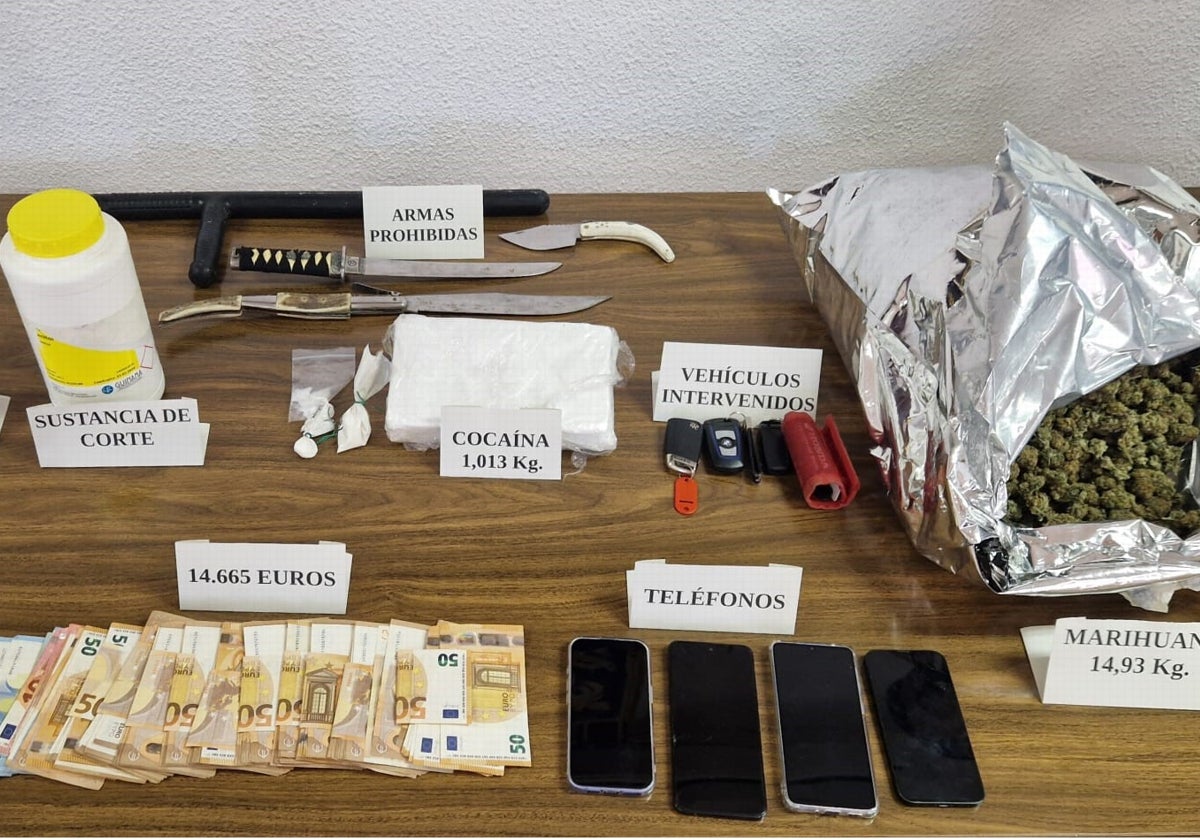 Desarticulado un grupo criminal dedicado al tráfico de drogas en Gandia y Carlet