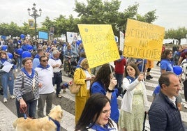 Las concentraciones veterinarias contra la Ley del Medicamento congregan a miles de personas en toda España