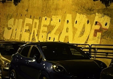 La pintada por la que los ocho supuestos infractores han sido denunciados