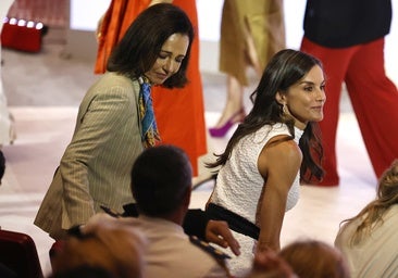 La Reina y Richard Gere coinciden en un evento solidario