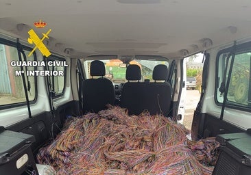 Desarticulado un grupo criminal con sede en Albacete especializado en el robo de cable de cobre
