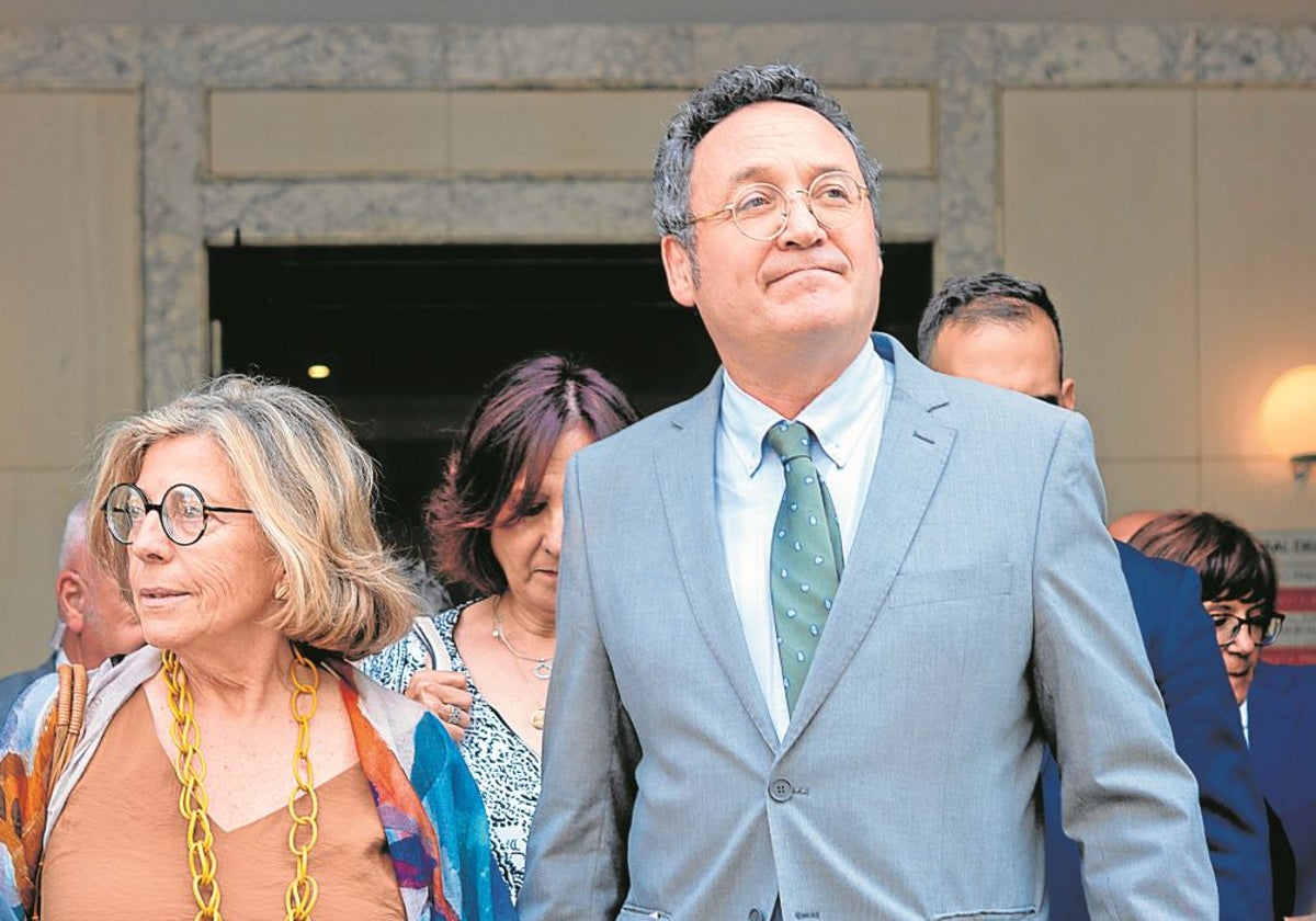 El Fiscal General, Álvaro García Ortiz, ayer, en un acto en Madrid