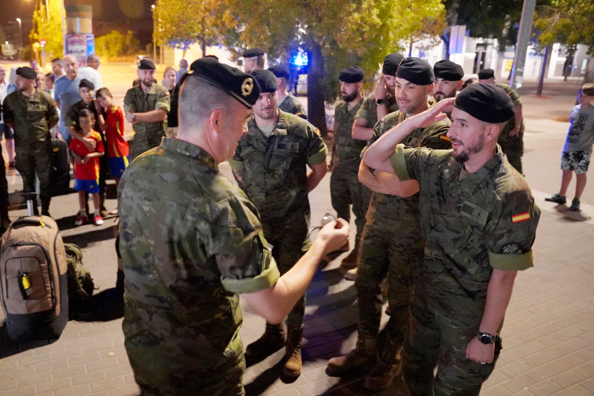 En imágenes, la sentida marcha del segundo contingente de la BRI X de Córdoba a Letonia