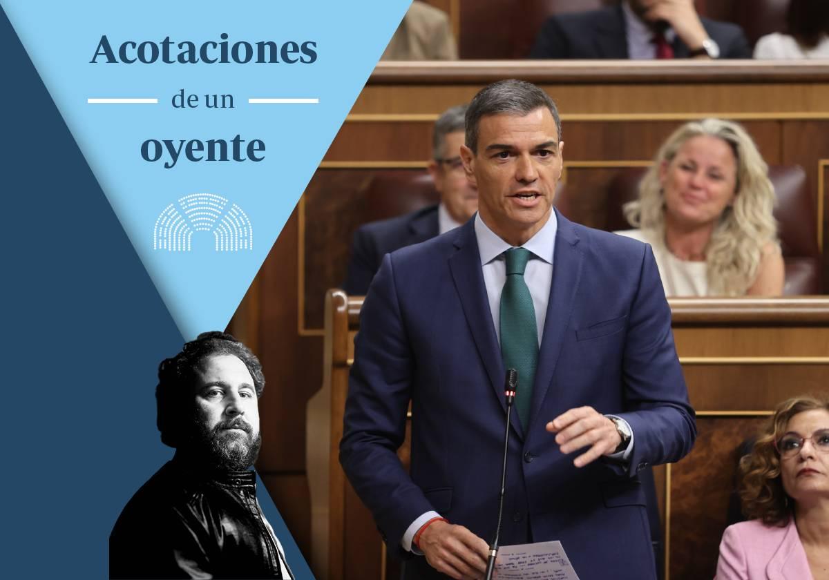 Pedro Sánchez, en el Congreso