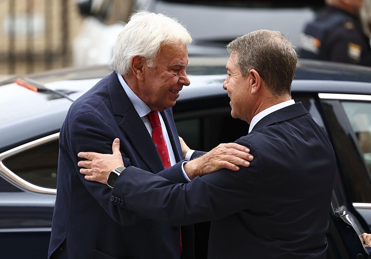 Felipe González y Page, en Toledo este miércoles