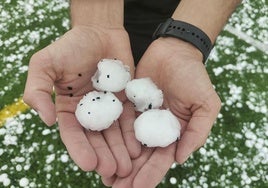 Alerta naranja en Madrid: una fuerte granizada sorprende en pleno junio