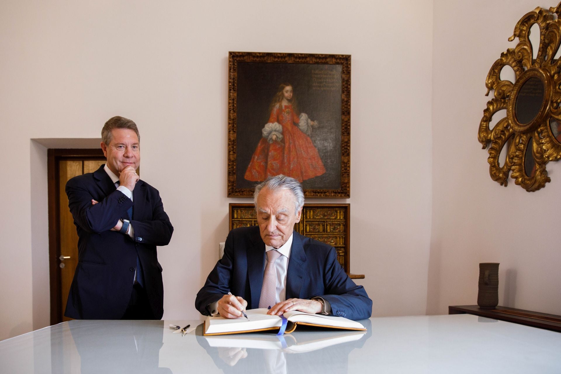 Las imágenes de la &#039;fiesta europea&#039; de España y Portugal en el Palacio de Fuensalida